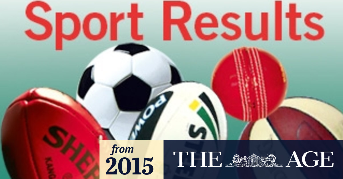 Sport results for Tuesday, November 10